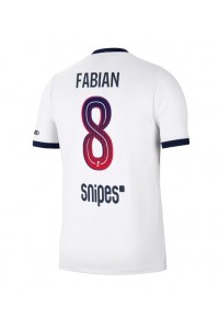 Paris Saint-Germain Fabian Ruiz #8 Fotballdrakt Borte Klær 2026-27 Korte ermer